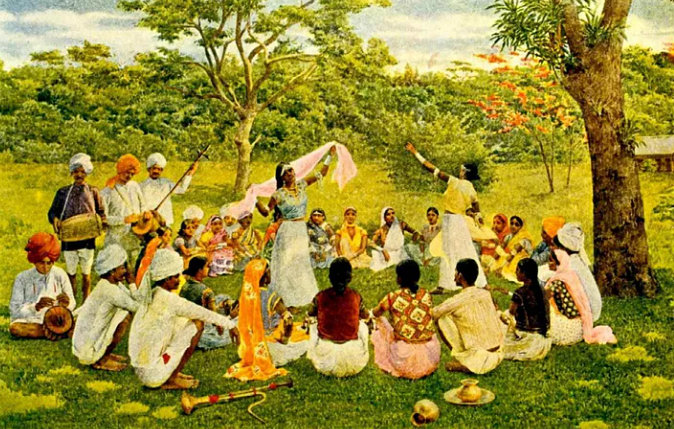 East Indians - celebrating their culture