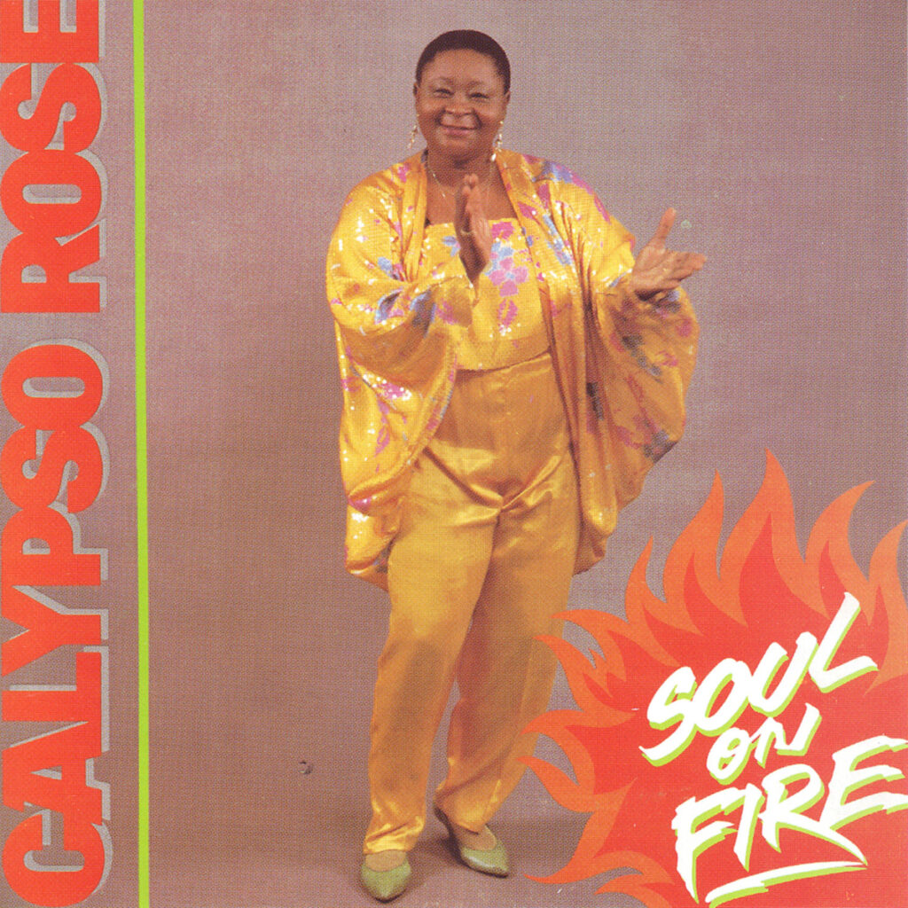 Record Cover - Calypso Rose - Soul on Fire