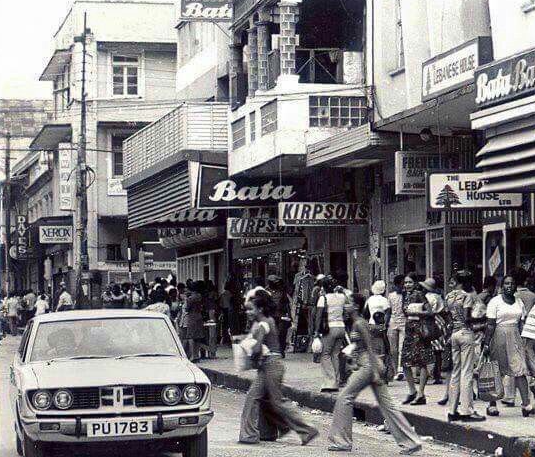 Port of Spain in the 1970s Trinidad